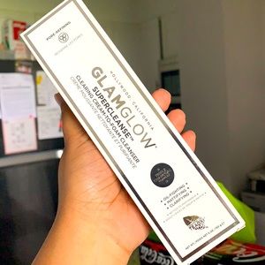 Glamglow Super-cleanse cream to foam cleanser.
